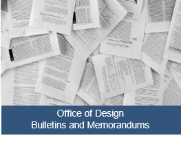 Office of Design Bulletins Link