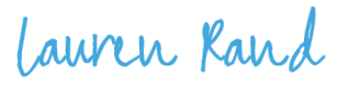 Lauren Rand Sign-off