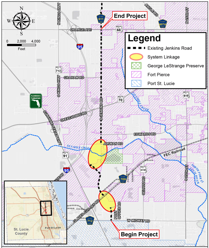 Jenkins Road Map of Updates and Construction Work