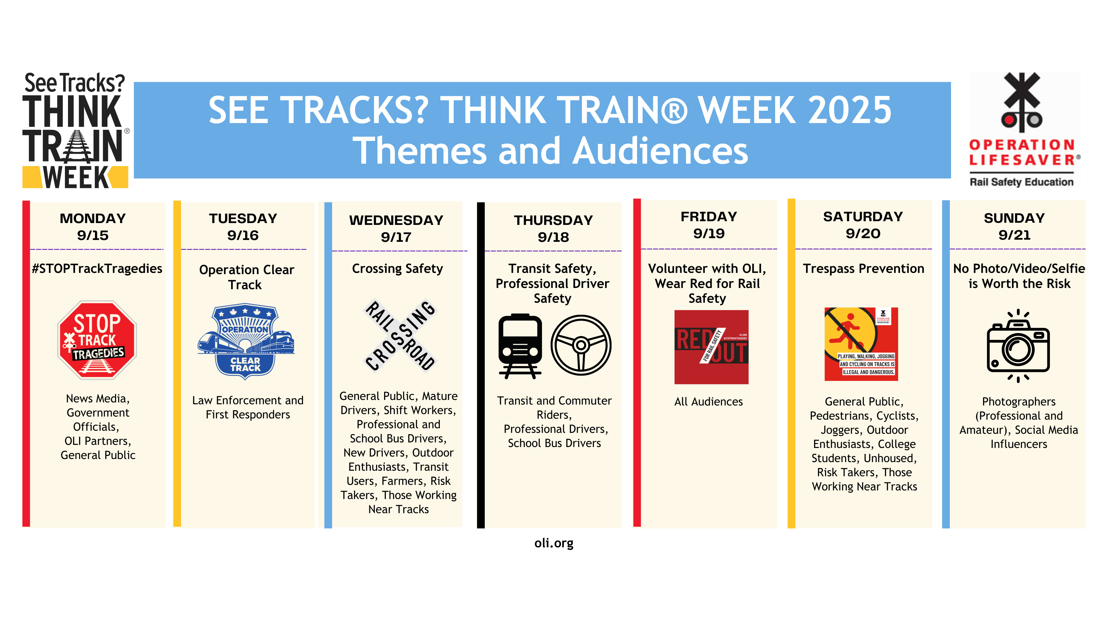 Think Train Week Events