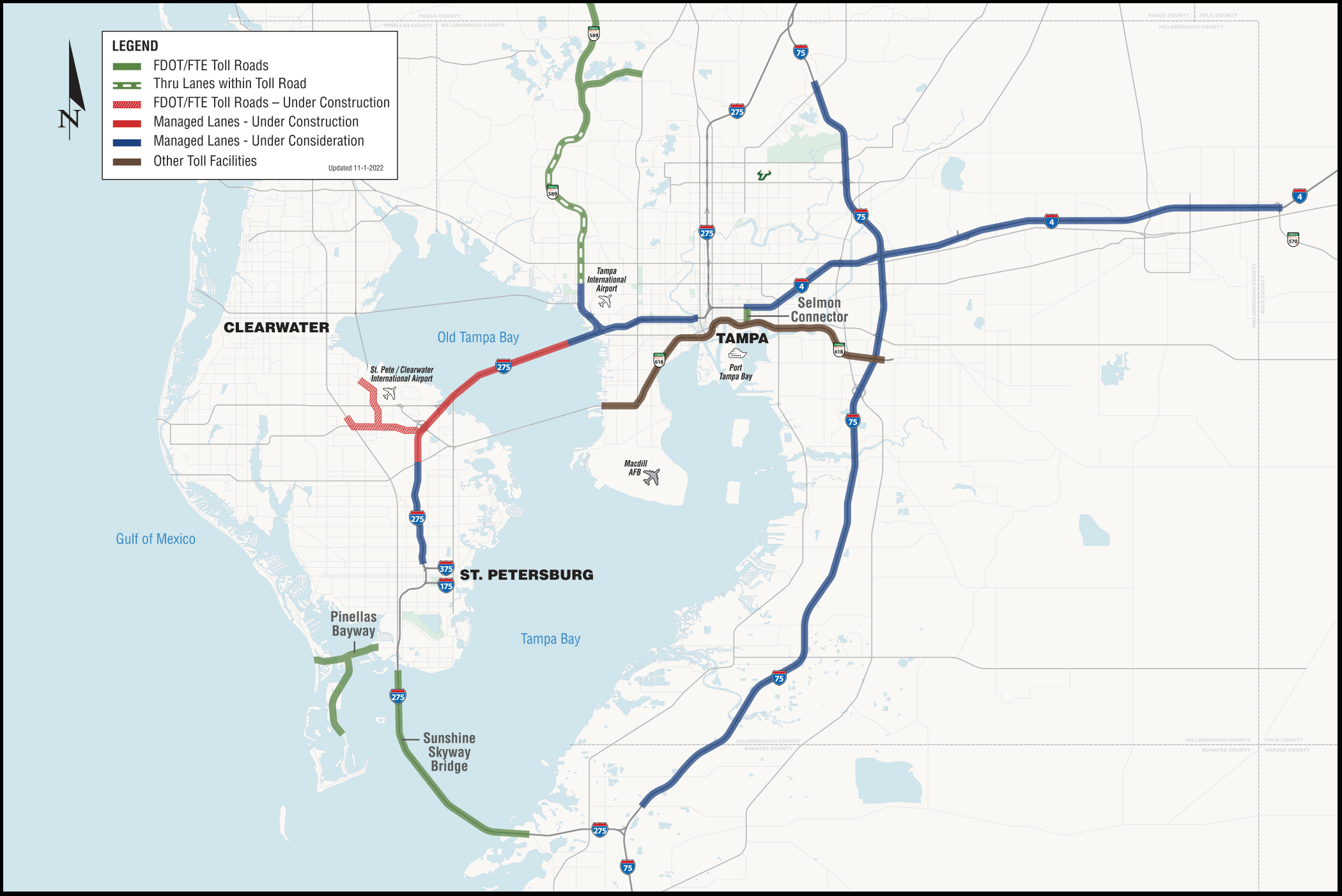 West central managed lane facility