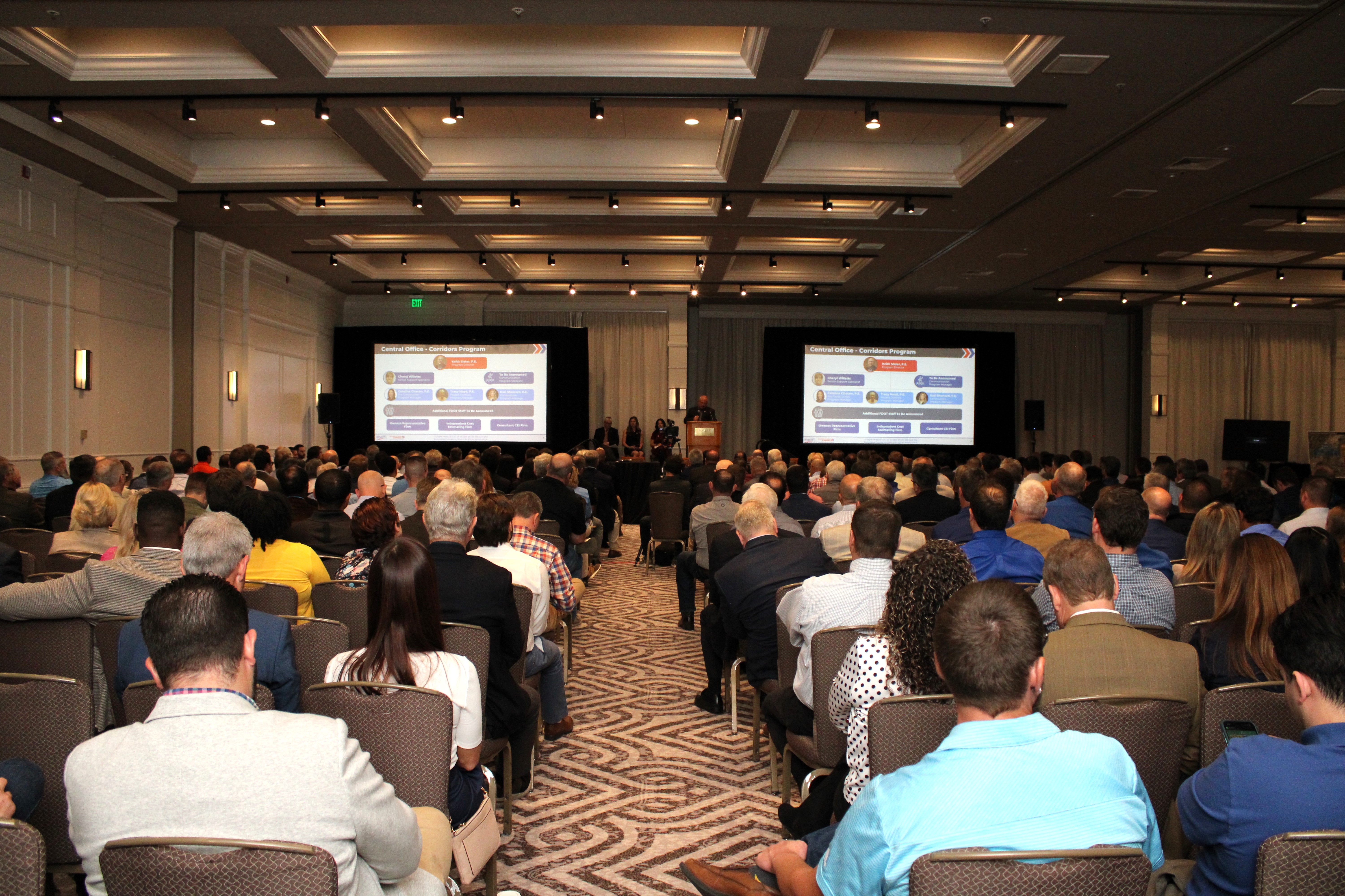 A presentation during the 2024 FDOT Industry Forum.