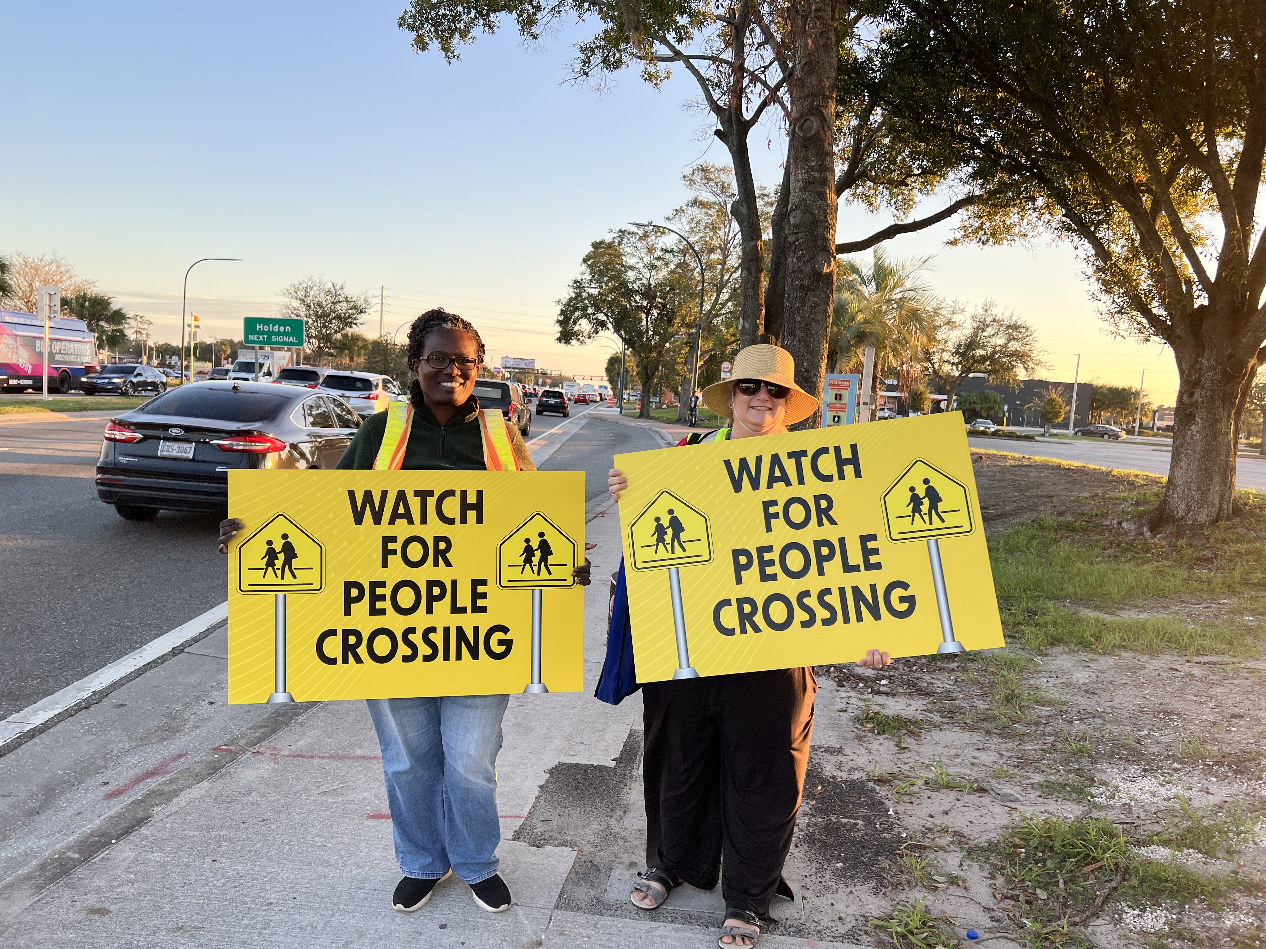 Community outreach along Orange Blossom Trail.