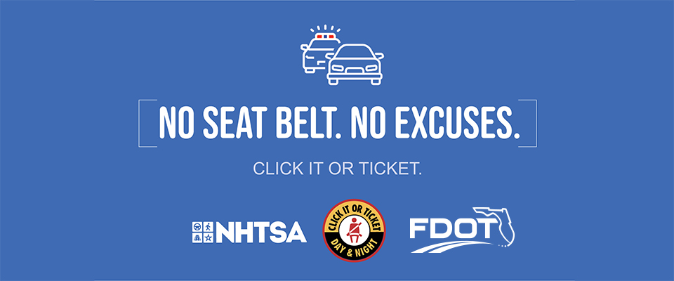 Click It or Ticket Banner