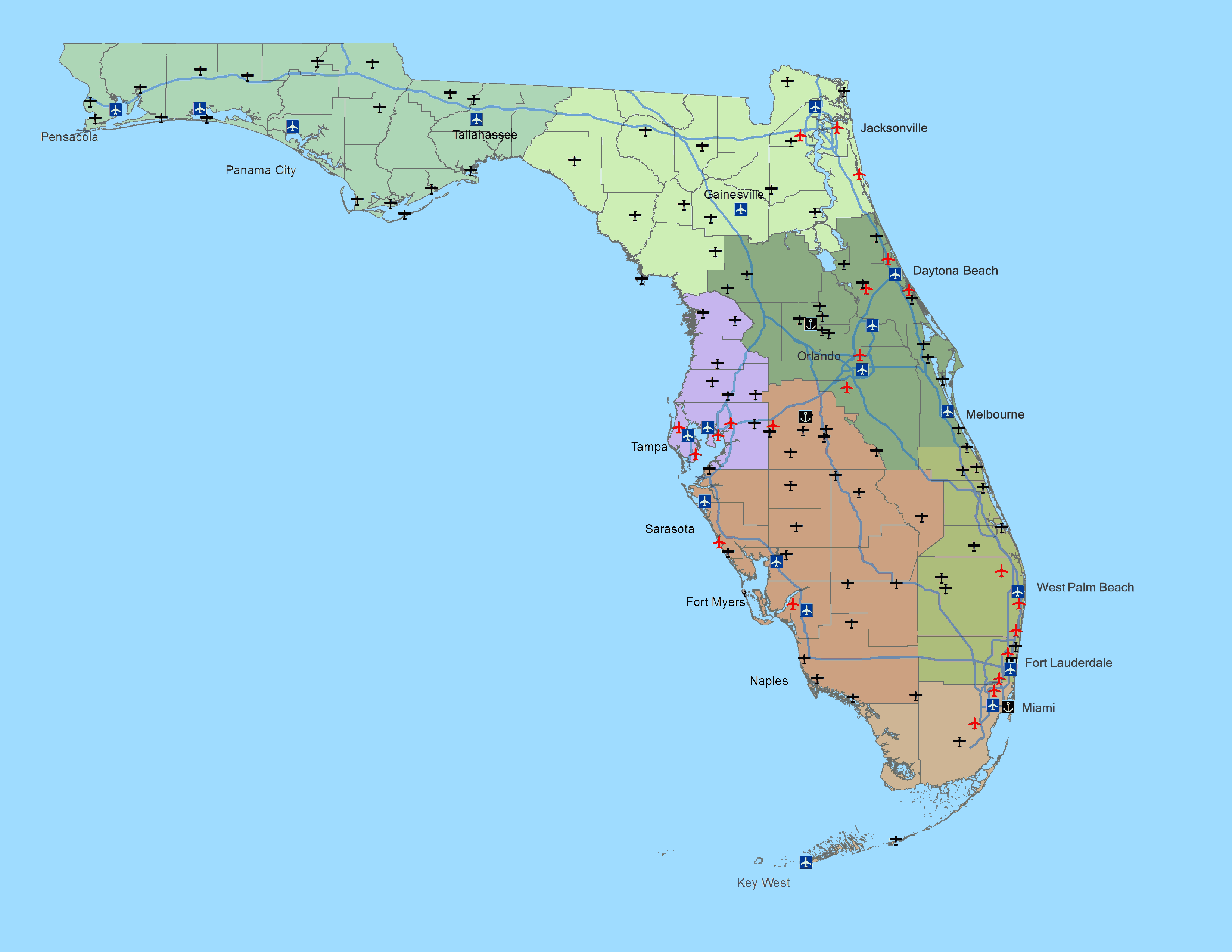 Florida S Public Airports