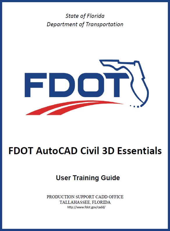 FDOT Civil 3D Essentials