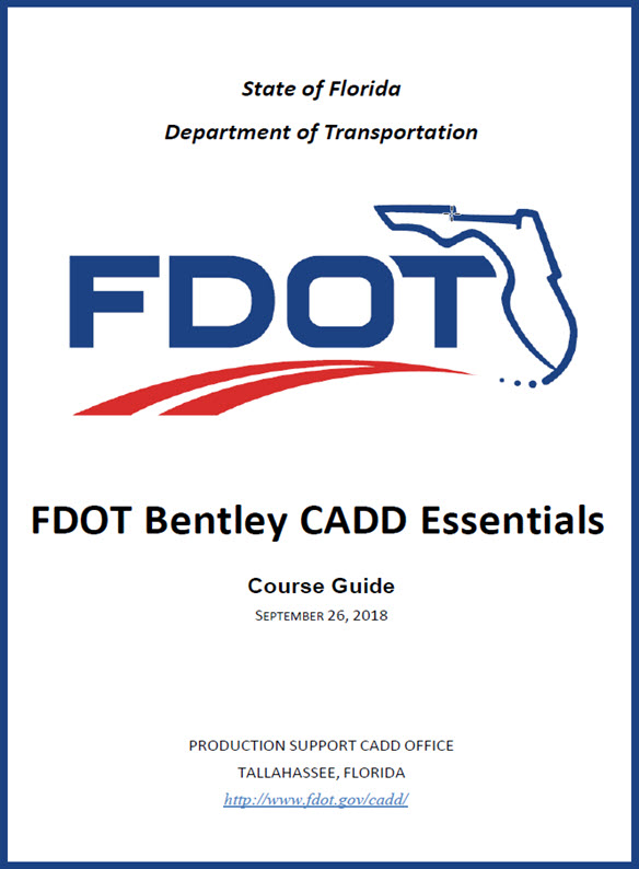 FDOT Bentley CADD Essentials