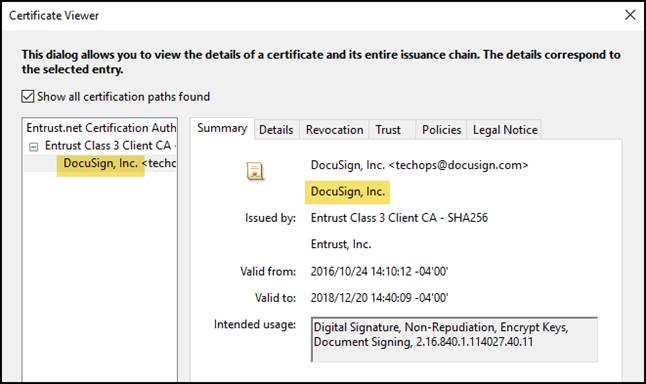 Digital Signature FAQ