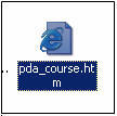 Icon for pda course