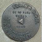 Florida D.O.T. Survey Marker