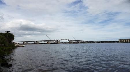 Veteran's Memorial Bridge (recent) in Volusia County