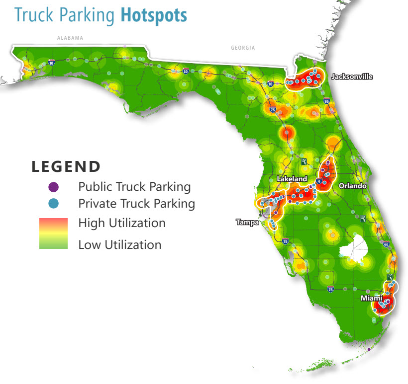 Truck Parking Hotspots