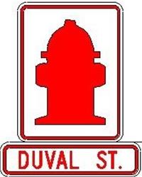 duval st. hydrant