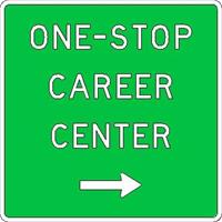 Career Center Sign