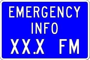 Emergency Radio Info