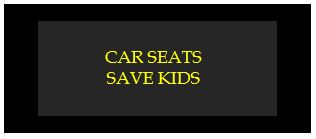 car seats save kids