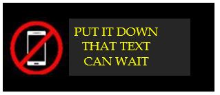 put it down that text can wait