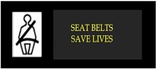 Seat belt save lives