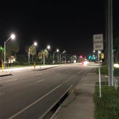 Okeechobee lighting project in the Village of Royal Palm Beach