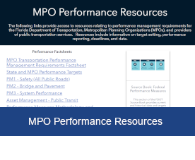 MPO Performance Resources