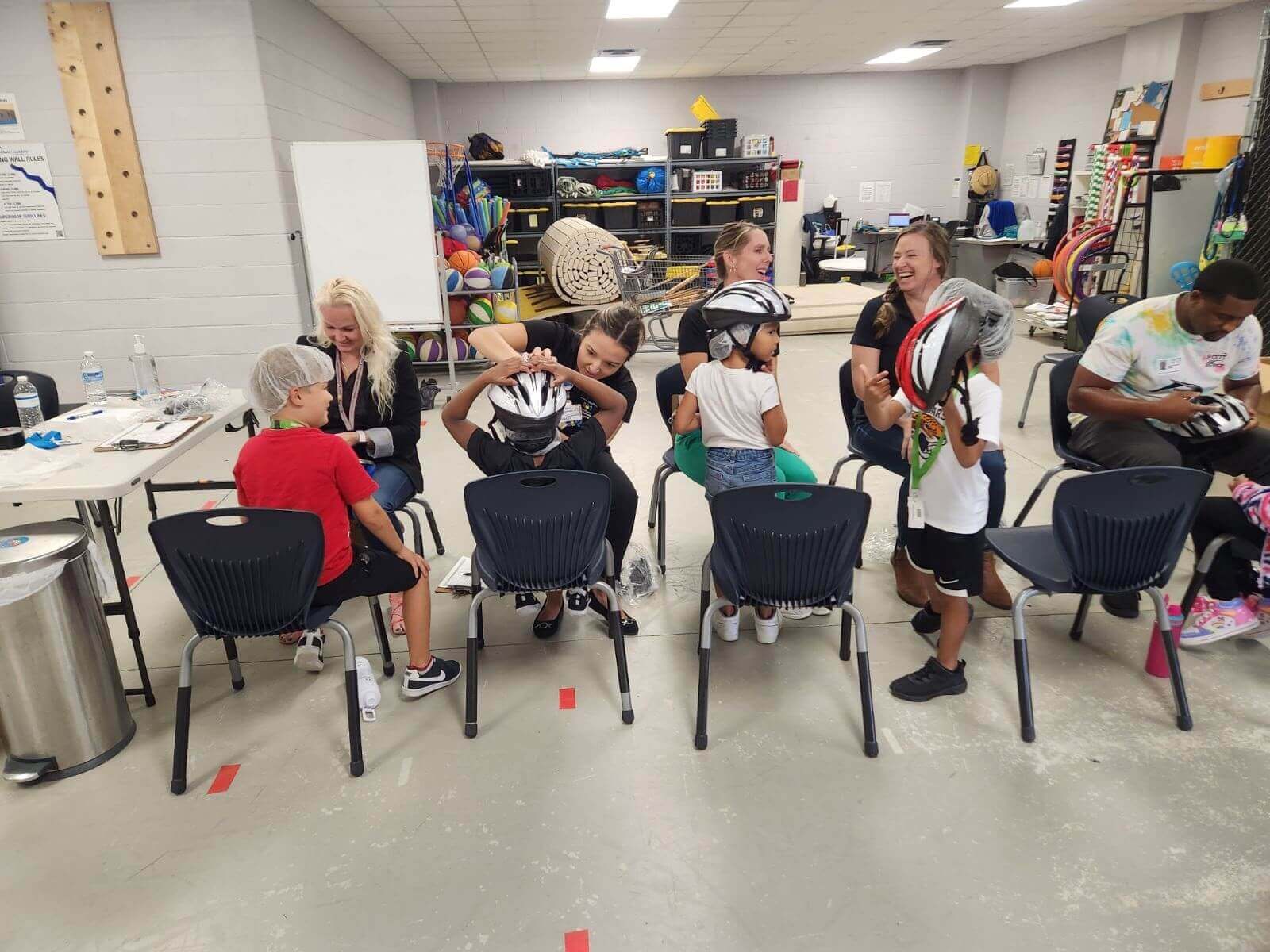 Helmet Fitting Event 1