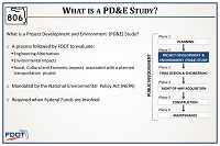 What is PD&E Study