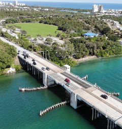 droneimageofthejupiterbridge