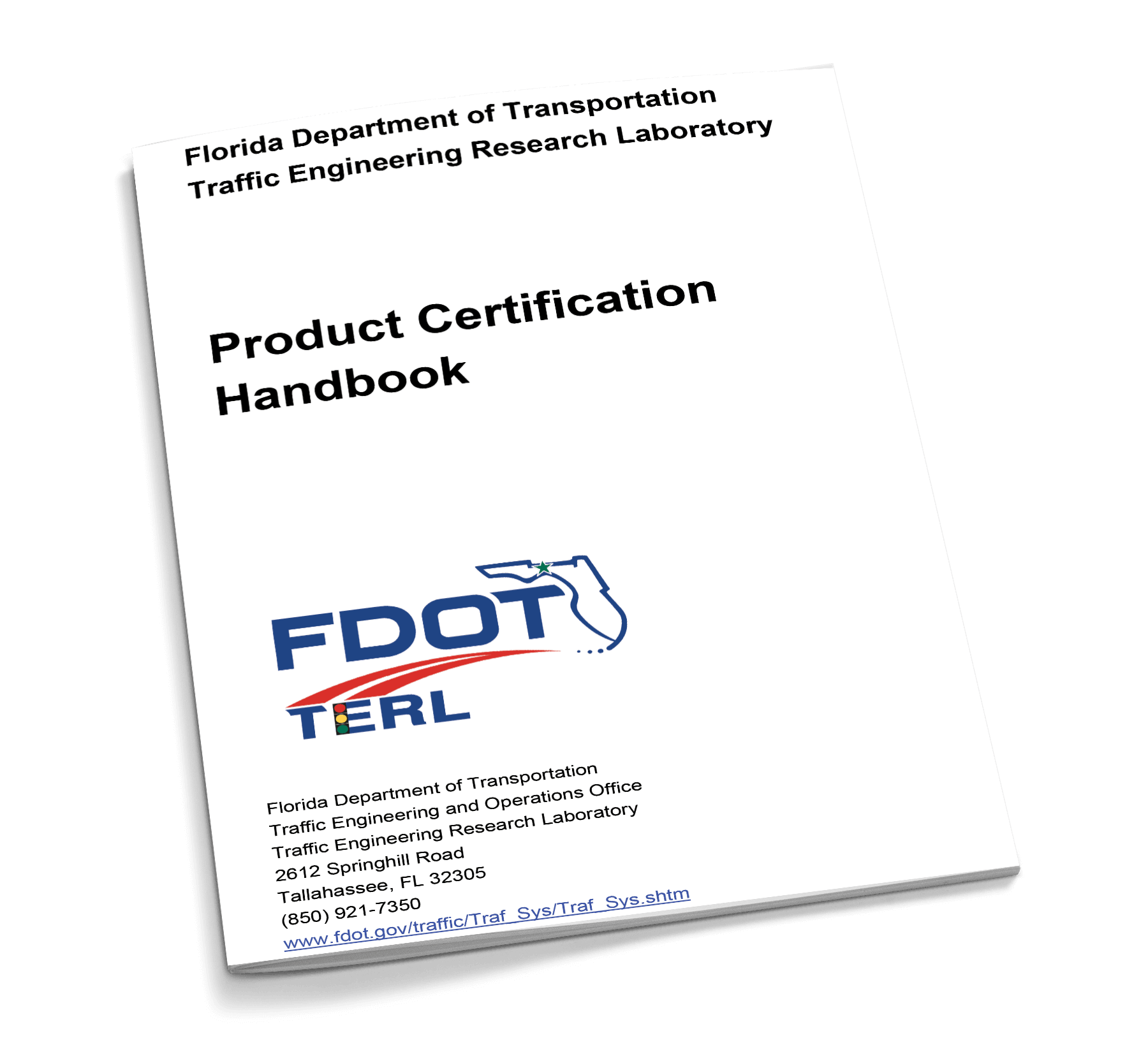 product certification handbook cover